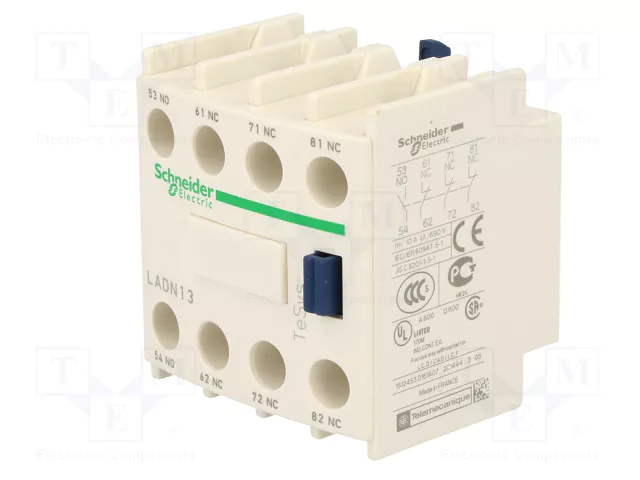 SCHNEIDER ELECTRIC LADN13 Contactores auxiliares TeSys D SCHNEIDER ELECTRIC LADN13 Contactores auxiliares TeSys D