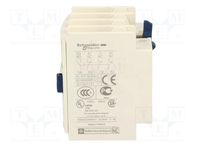 SCHNEIDER ELECTRIC LADN13 Contactores auxiliares TeSys D SCHNEIDER ELECTRIC LADN13 Contactores auxiliares TeSys D