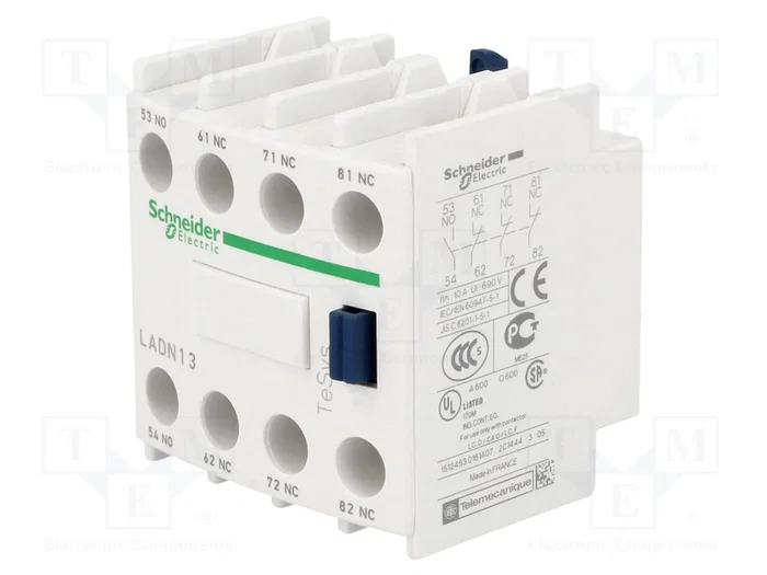SCHNEIDER ELECTRIC LADN13 Contactores auxiliares TeSys D SCHNEIDER ELECTRIC LADN13 Contactores auxiliares TeSys D