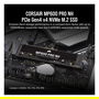 Corsair MP600 PRO NH 4TB M.2 NVMe PCIe Gen4 SSD Disco Duro 7000 MB/s Lectura
