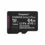 Kingston Canvas Select Plus 64 GB microSDXC con Adaptador