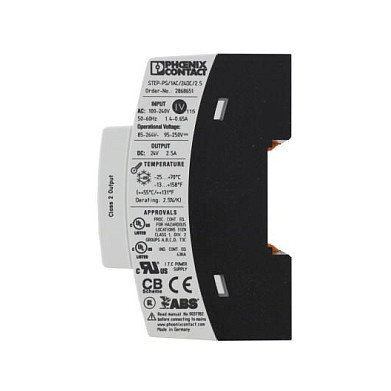 Phoenix Contact STEP-PS/1AC/24DC/2.5 Fuente de alimentación conmutada primaria 24V DC 2,5 A