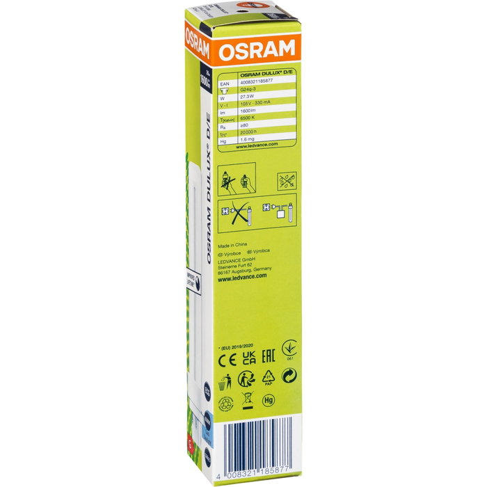 Osram DULUX D/E 26W G24Q-3 FS1 Luz Fría