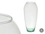 GIFTDECOR Jarrón de Cristal Abombado Transparente 50cm