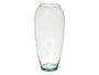 GIFTDECOR Jarrón de Cristal Abombado Transparente 50cm