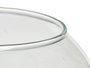GIFTDECOR Jarrón de Cristal Abombado Transparente 50cm