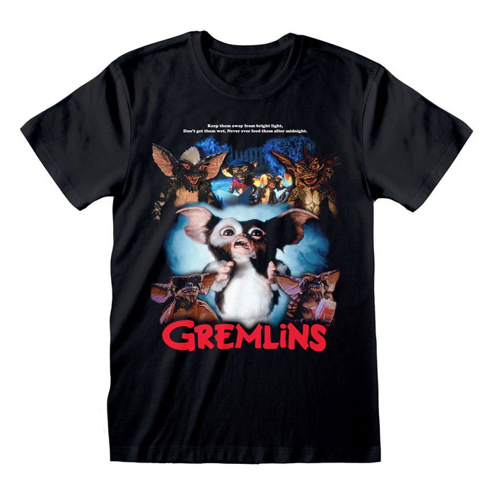 Heroes Inc Gremlins Camiseta Retro Poster Style talla L Heroes Inc Gremlins Camiseta Retro Poster Style talla L