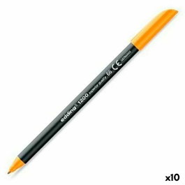 Edding Rotulador 1200 Naranja Neón Set de 10