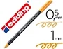 Edding 1200 Rotulador Punta Fibra Naranja Neon Trazo 0,5 mm