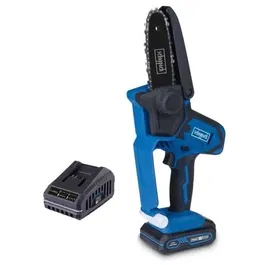 Scheppach SCHEPPACH C-PS100-X Sierra de Jardín Inalámbrica con Set S, Batería 20V IXES 2 Ah y Cargador