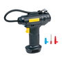Dunlop Compresor de Aire Digital para Coche 12V 80W - 7 bar (100 psi) Presión Máx., Caudal 17 L/min, con Manguera 30.5 cm y 3 Adaptadores