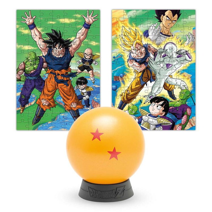 ERIK Puzzle Bola 2 estrella Dragon Ball Z 98 piezas 10cm diámetro ERIK Puzzle Bola 2 estrella Dragon Ball Z 98 piezas 10cm diámetro