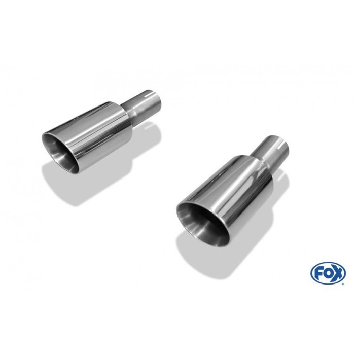 Fox Cola de Escape FXRE152010-291 para Renault Laguna III Coupé - 2.0L 150kW, Homologación ECE, Tubo 63.5mm