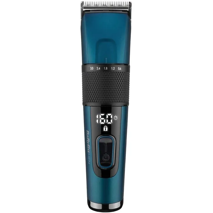 Babyliss Cortapelos P1362E - Cuchillas de acero japonés - 45 ajustes de longitud - Pantalla digital - Batería de litio Babyliss Cortapelos P1362E - Cuchillas de acero japonés - 45 ajustes de longitud - Pantalla digital - Batería de litio