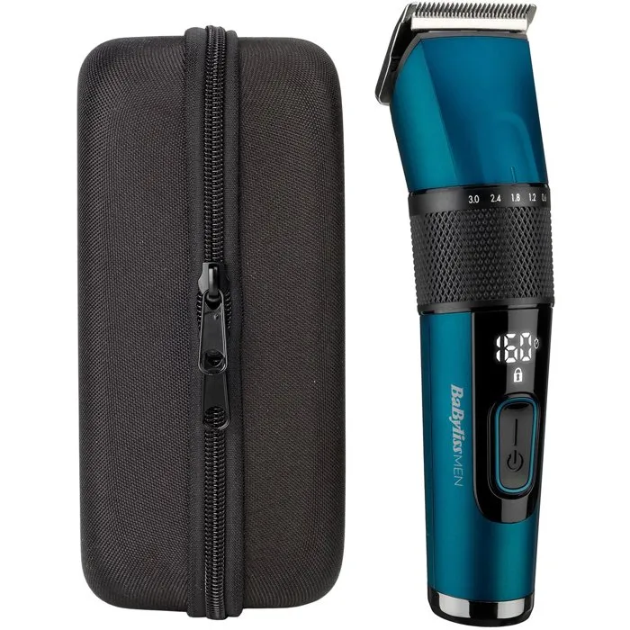 Babyliss Cortapelos P1362E - Cuchillas de acero japonés - 45 ajustes de longitud - Pantalla digital - Batería de litio Babyliss Cortapelos P1362E - Cuchillas de acero japonés - 45 ajustes de longitud - Pantalla digital - Batería de litio