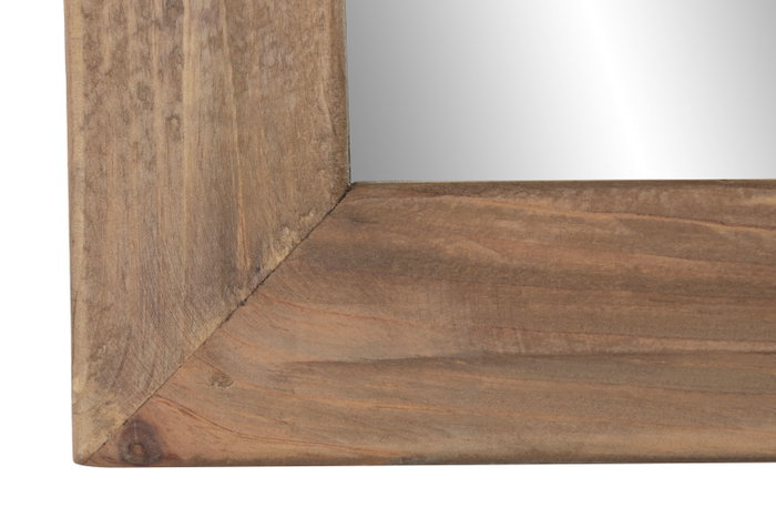 DKD Home Decor Espejo Natural Madera Reciclada Cristal 100 x 60 x 4 cm DKD Home Decor Espejo Natural Madera Reciclada Cristal 100 x 60 x 4 cm