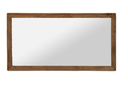 DKD Home Decor Espejo Natural Madera Reciclada Cristal 100 x 60 x 4 cm