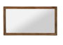 DKD Home Decor Espejo Natural Madera Reciclada Cristal 100 x 60 x 4 cm
