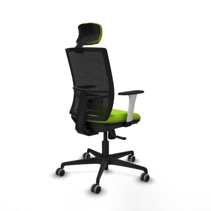 PIQUERAS Y CRESPO Silla de oficina Yunquera con mecanismo Sincro, Pistacho y Negro PIQUERAS Y CRESPO Silla de oficina Yunquera con mecanismo Sincro, Pistacho y Negro