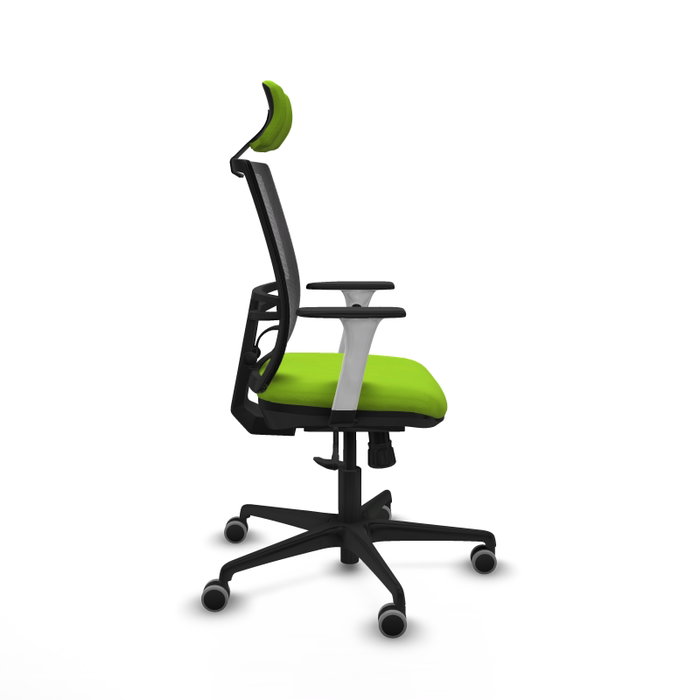 PIQUERAS Y CRESPO Silla de oficina Yunquera con mecanismo Sincro, Pistacho y Negro PIQUERAS Y CRESPO Silla de oficina Yunquera con mecanismo Sincro, Pistacho y Negro