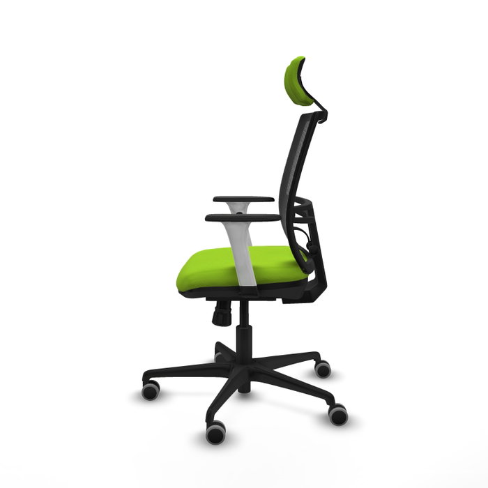 PIQUERAS Y CRESPO Silla de oficina Yunquera con mecanismo Sincro, Pistacho y Negro PIQUERAS Y CRESPO Silla de oficina Yunquera con mecanismo Sincro, Pistacho y Negro