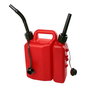 Dimartino Bidón Doble Depósito 3.5 L + 1.5 L con 2 Boquillas Flexible y Rígida para Hidrocarburos, Modelo 7030, Certificado Transporte Terrestre, Marítimo, Aéreo