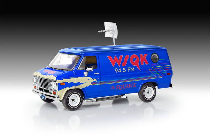 Stranger Things Kit de maquetas 1/25 Squawk Van (Aqua Color) 21 cm