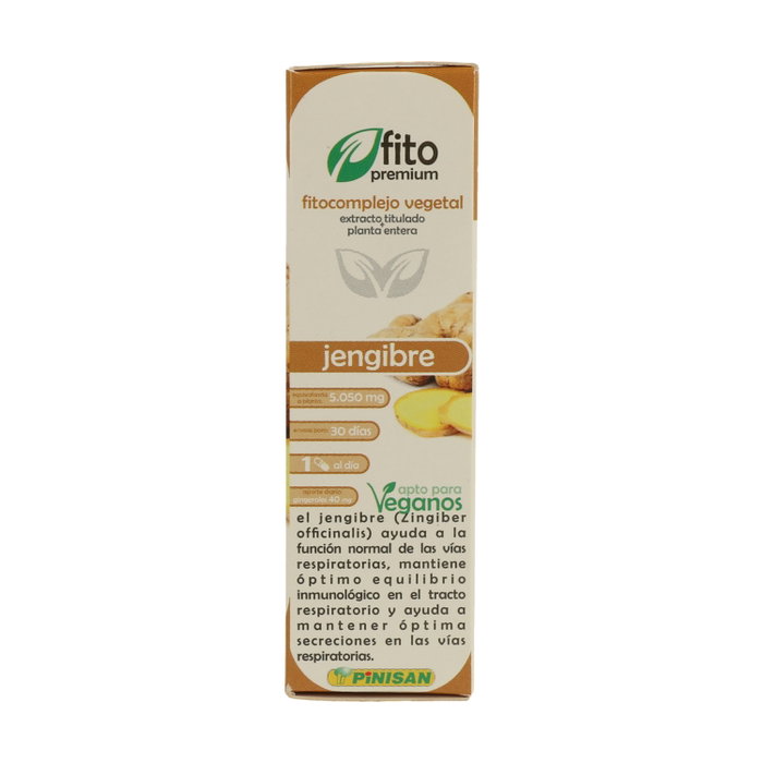 Pinisan Fito Premium Jengibre 30 cápsulas Pinisan Fito Premium Jengibre 30 cápsulas