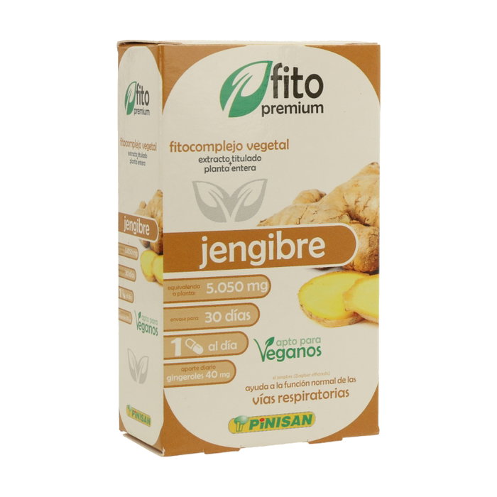 Pinisan Fito Premium Jengibre 30 cápsulas Pinisan Fito Premium Jengibre 30 cápsulas