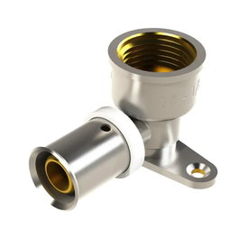 DUO PRESS Codo Base Hembra Metal RF/U 16-1/2 inch M1101612F