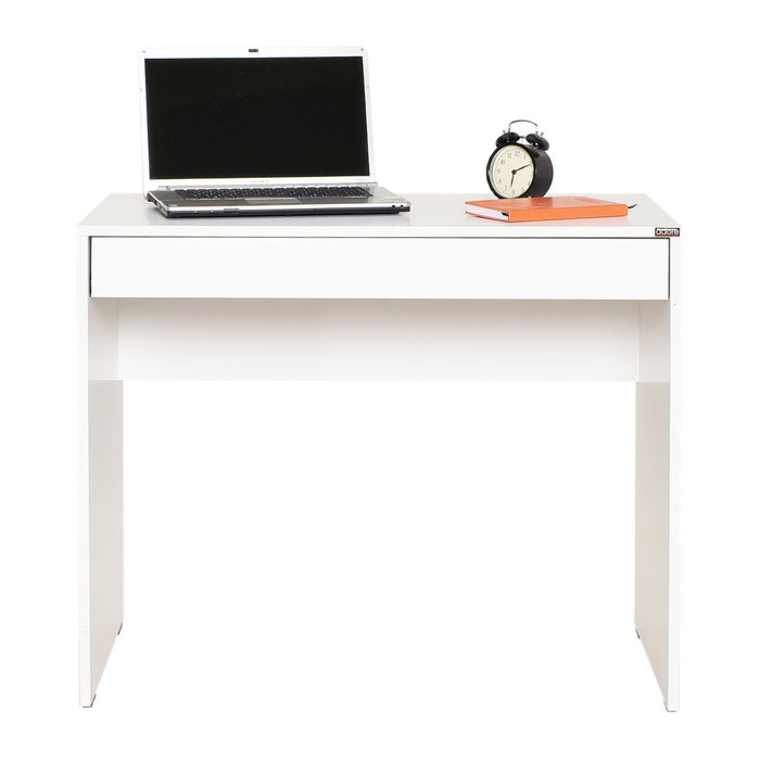 Hanah Home Cms-301-Dd-1 Escritorio de Estudio con Bandeja para Teclado, Tablero Melaminado 16mm, 90x55x75cm, Blanco y Diamante Hanah Home Cms-301-Dd-1 Escritorio de Estudio con Bandeja para Teclado, Tablero Melaminado 16mm, 90x55x75cm, Blanco y Diamante