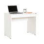 Hanah Home Cms-301-Dd-1 Escritorio de Estudio con Bandeja para Teclado, Tablero Melaminado 16mm, 90x55x75cm, Blanco y Diamante