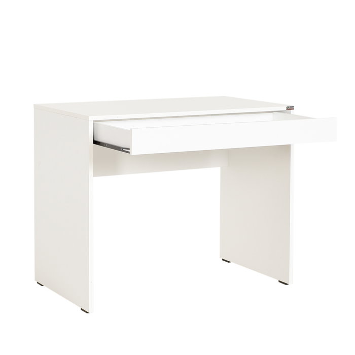 Hanah Home Cms-301-Dd-1 Escritorio de Estudio con Bandeja para Teclado, Tablero Melaminado 16mm, 90x55x75cm, Blanco y Diamante Hanah Home Cms-301-Dd-1 Escritorio de Estudio con Bandeja para Teclado, Tablero Melaminado 16mm, 90x55x75cm, Blanco y Diamante