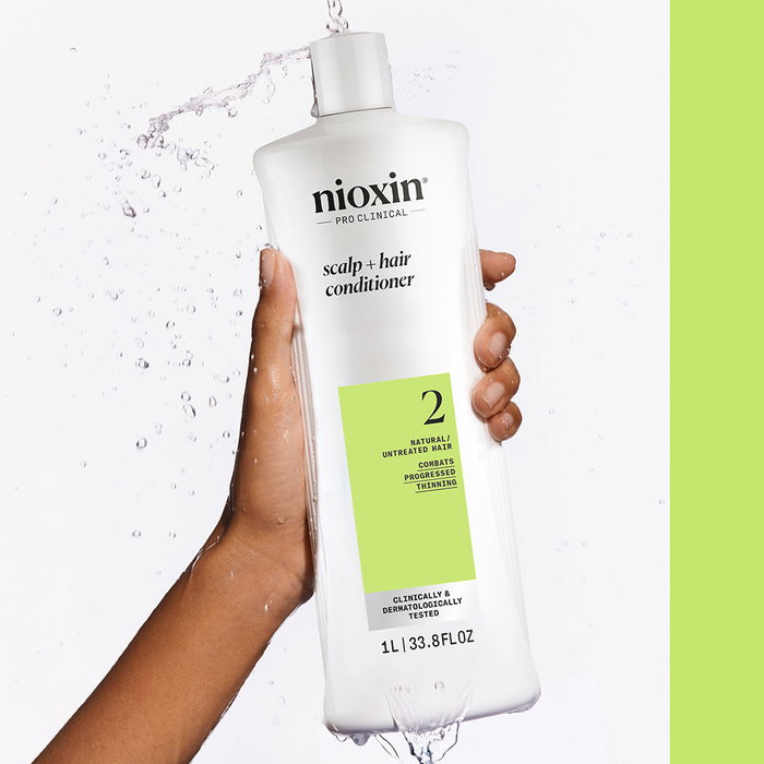 Nioxin Sistema 2 Acondicionador para Cabello Natural con Debilitamiento Avanzado Reacondicionado 1000 ml