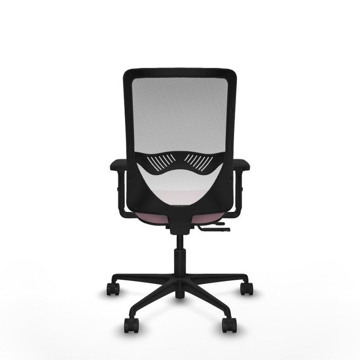 PIQUERAS Y CRESPO Silla de oficina Zulema con mecanismo Sincro/Traslack, Rosa y Blanco PIQUERAS Y CRESPO Silla de oficina Zulema con mecanismo Sincro/Traslack, Rosa y Blanco