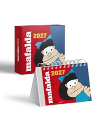 GRANICA Calendario Mafalda Escritorio 2027 Rojo con Caja