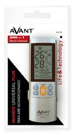 AVANT CONNECT Mando Aire Acondicionado Avant Plus - Mando a Distancia Universal con 2000 Codigos