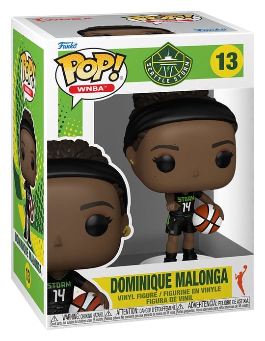 Funko WNBA Legends POP! Sports Dominique Malonga Seattle Storm