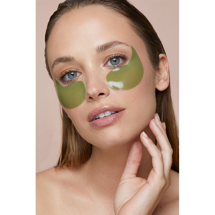 Paloma Beauties Parches Contorno de Ojos con Ácido Hialurónico y Oro, 60 Unidades