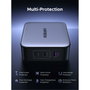 Ugreen Nexode GaN Cargador Rápido 65W Gris con Adaptadores Internacionales