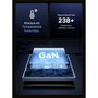 Ugreen Nexode GaN Cargador Rápido 65W Gris con Adaptadores Internacionales