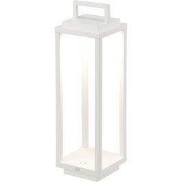 ab+ Resort Lámpara de mesa móvil blanca