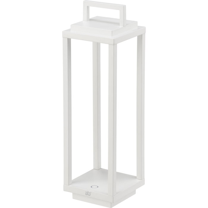 ab+ Resort Lámpara de mesa móvil blanca