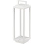 ab+ Resort Lámpara de mesa móvil blanca