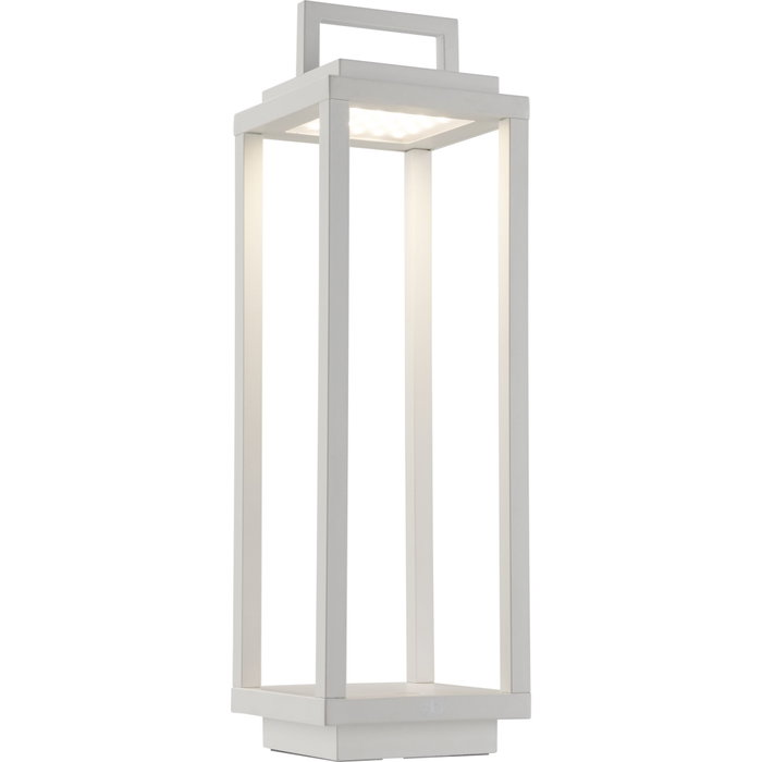 ab+ Resort Lámpara de mesa móvil blanca