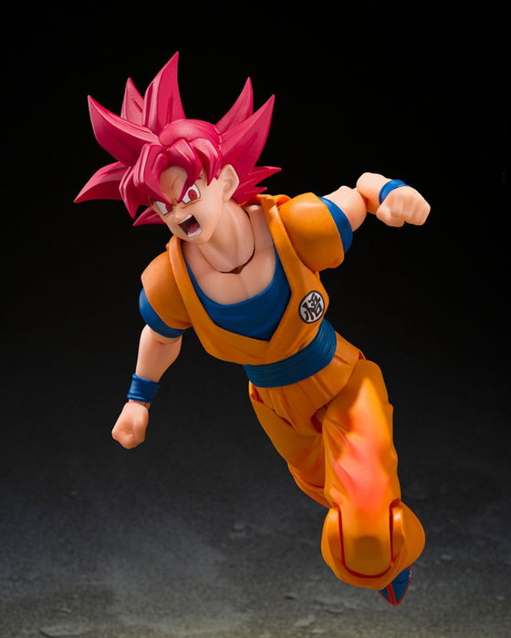 TAMASHII NATIONS S.H.Figuarts Super Saiyan God Son Goku (God Aura) Dragon Ball Super