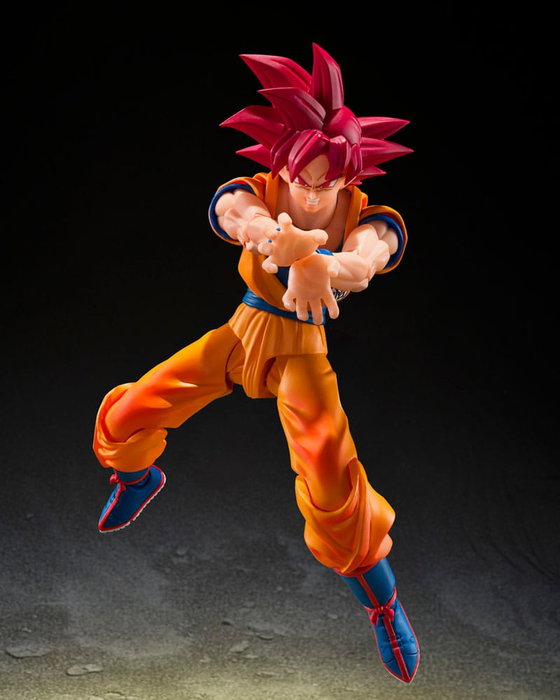 TAMASHII NATIONS S.H.Figuarts Super Saiyan God Son Goku (God Aura) Dragon Ball Super