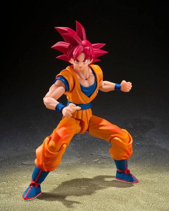 TAMASHII NATIONS S.H.Figuarts Super Saiyan God Son Goku (God Aura) Dragon Ball Super