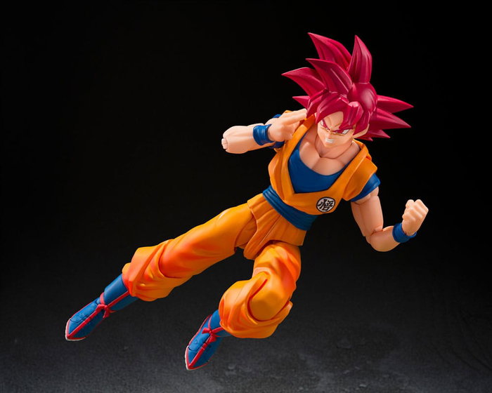 TAMASHII NATIONS S.H.Figuarts Super Saiyan God Son Goku (God Aura) Dragon Ball Super