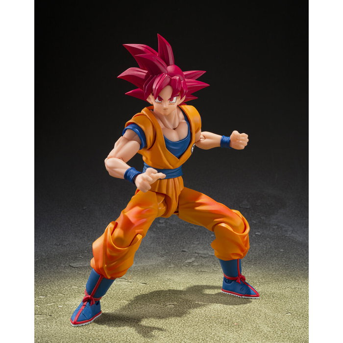 TAMASHII NATIONS S.H.Figuarts Super Saiyan God Son Goku (God Aura) Dragon Ball Super